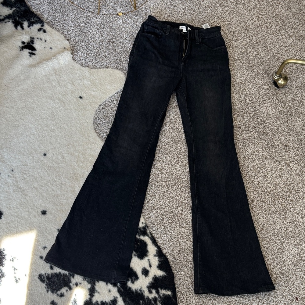 Good American Flare Jeans Size 2/26